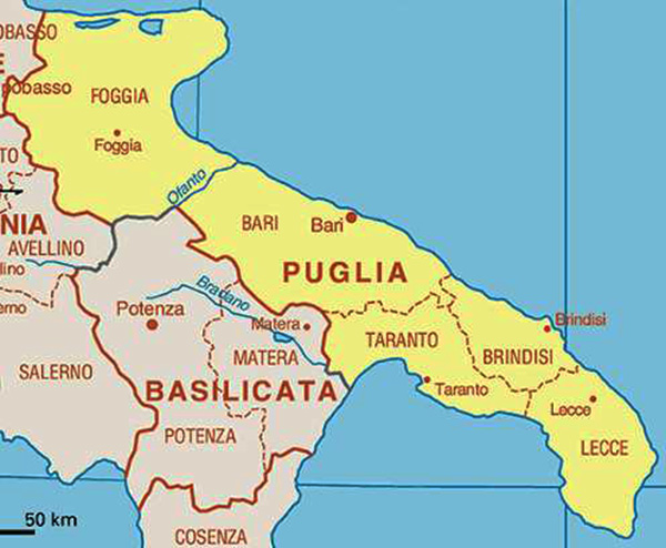 普利亚（Puglia）